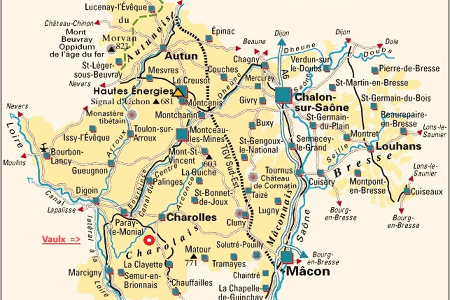 Les Eglises et Chapelles Romanes du Brionnais