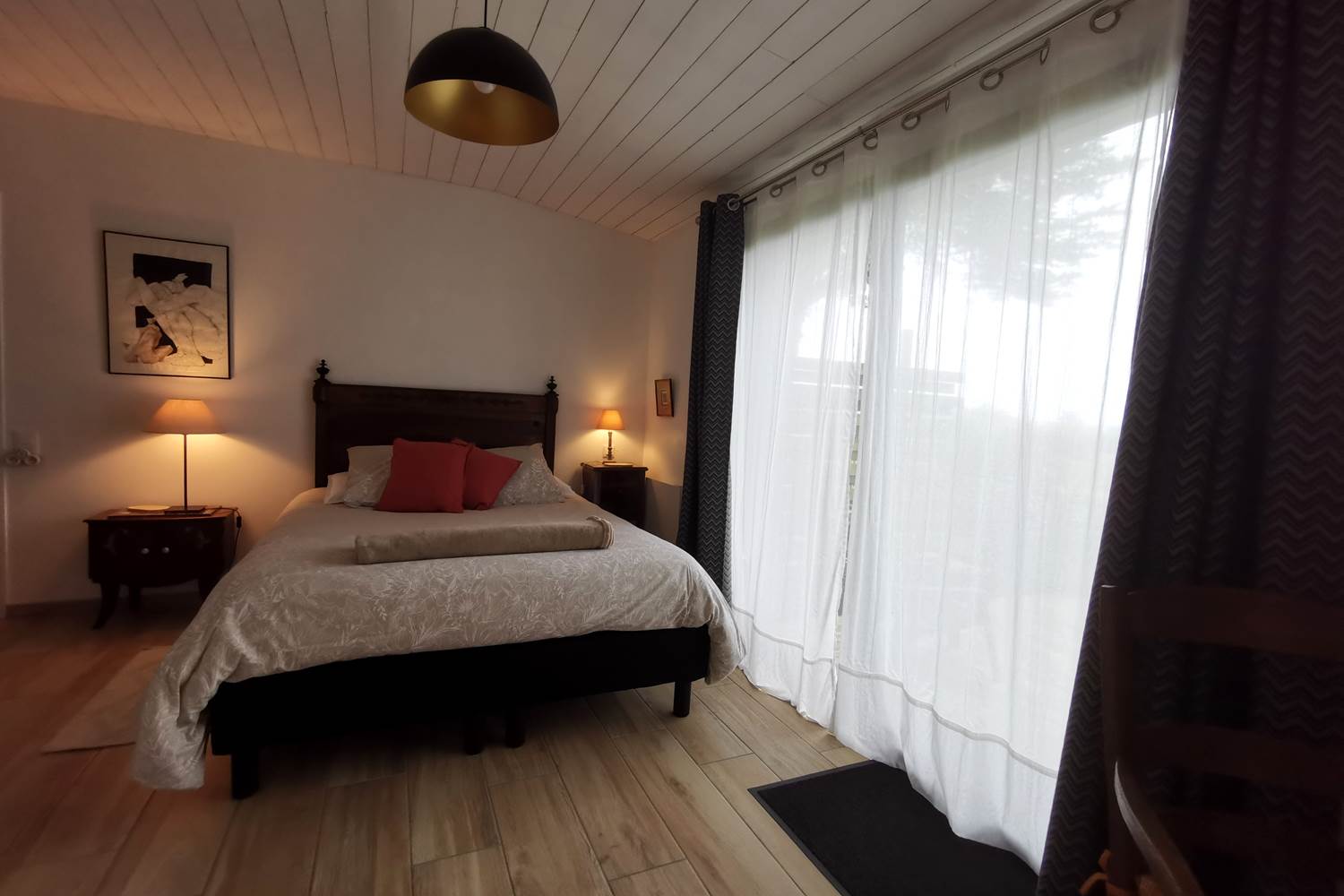 Hébergement confortable, chambre d'hôtes Gingko, moulin de La Retardière, Orvault, Nantes Métropole