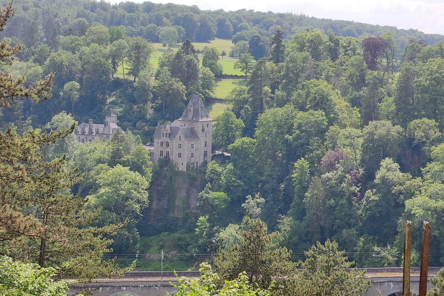 Panoramique du chateau