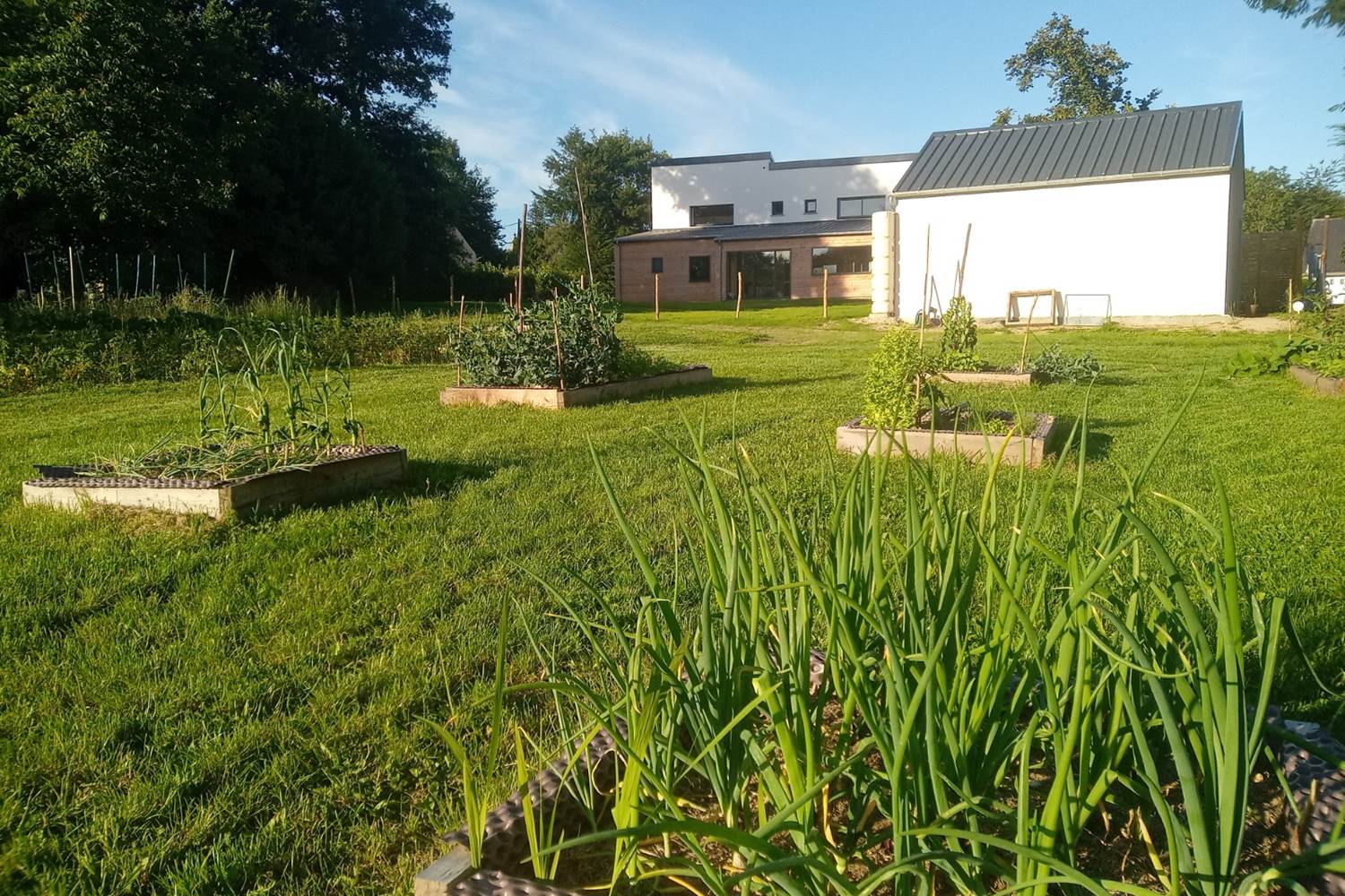 Le Répit de l'Oust - Le parc potager