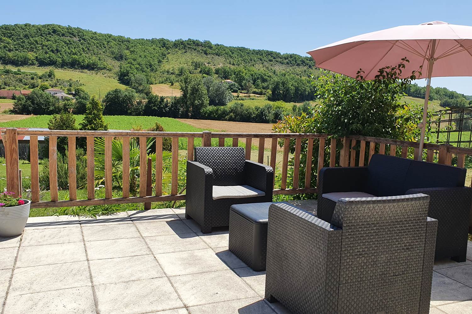 Photo terrasse juillet