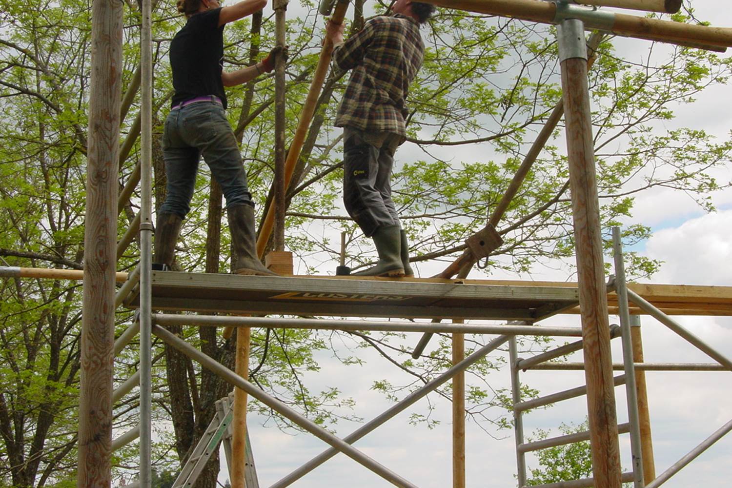 construction tente safari