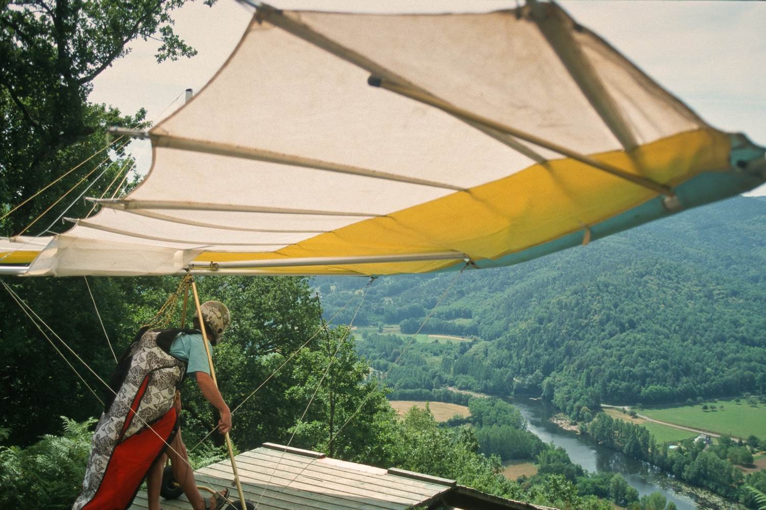 Vol à voile au Suc au May