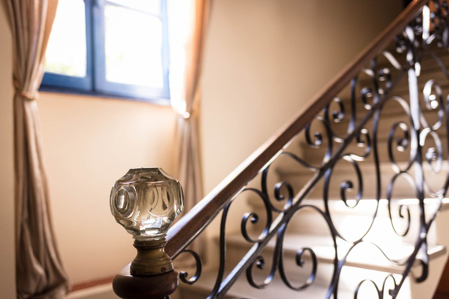 L'escalier de l'entrée © Hervé Leclair/Aspheries