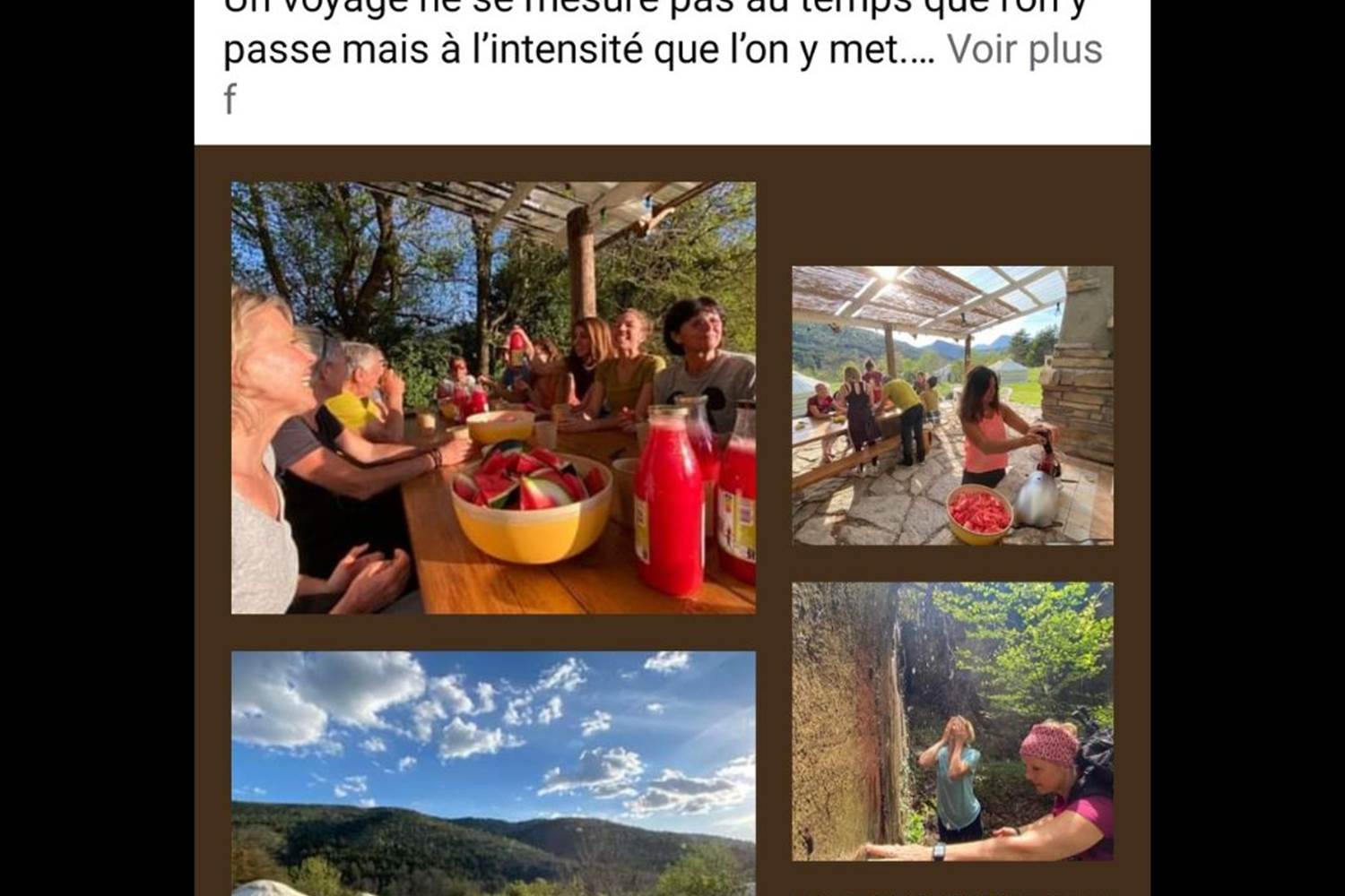 voyage en groupe