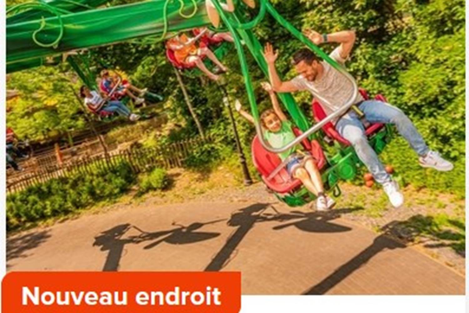 Le vol des papillons - Plopsa Coo