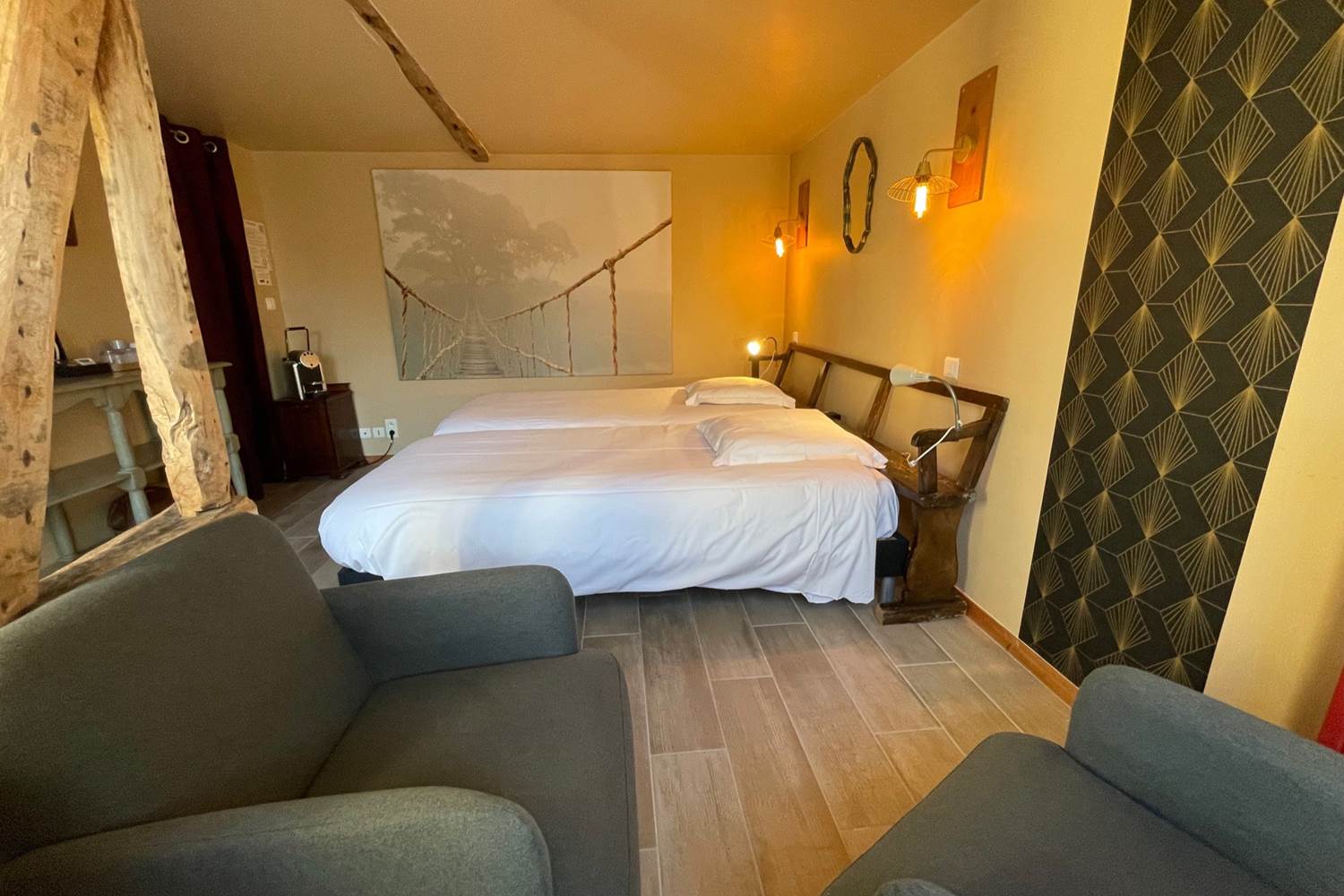 © Au Presbytère de Saigneville - la double/twin de mademoiselle Lisa