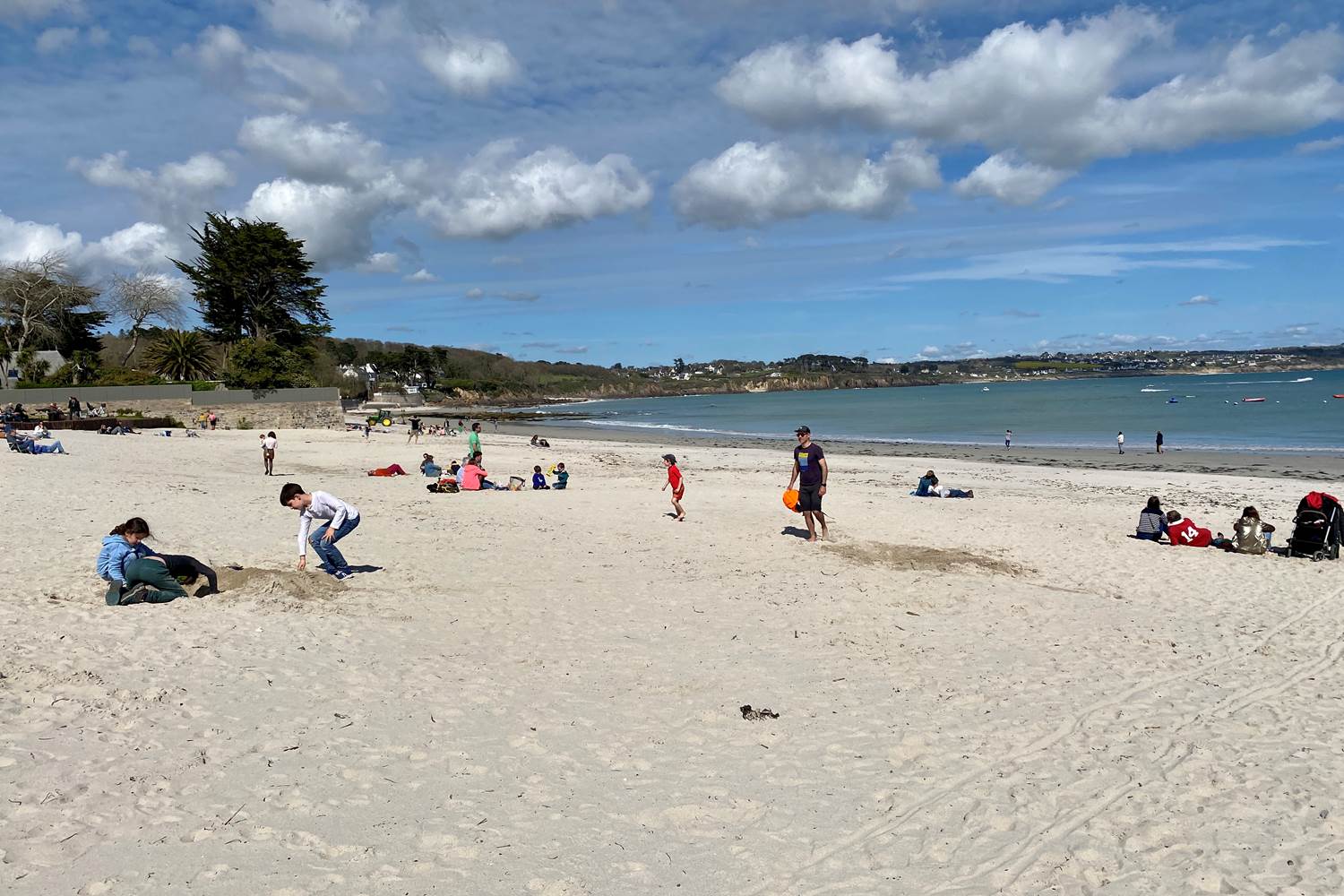 Plage de Bertheaume, Plougonvelin
