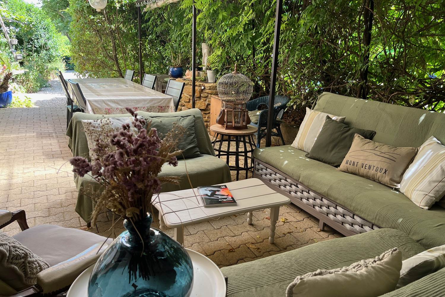 Le Mas Mellou / Chambre Les Dentelles / Le Salon d'Eté