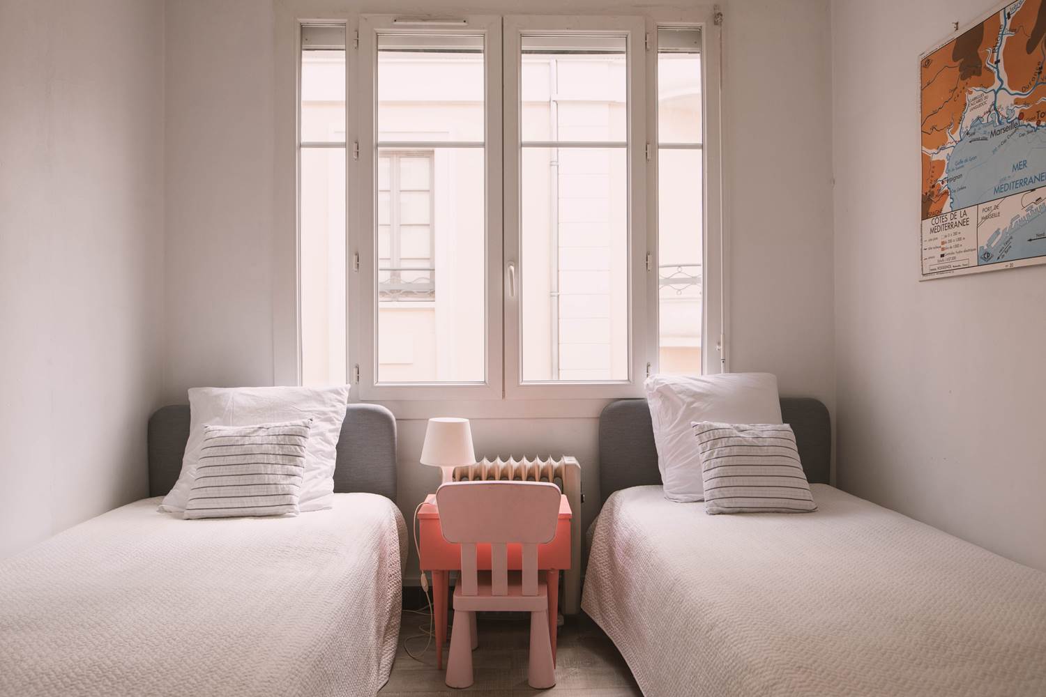 or the twin bedroom, perfect for youngsters