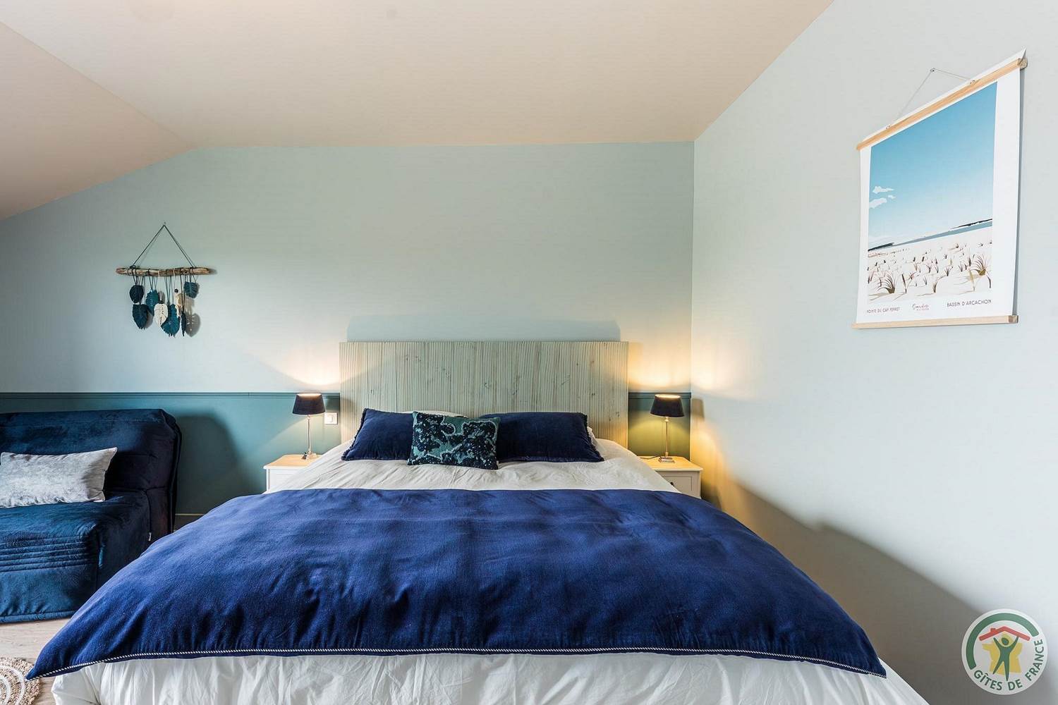 Maison d'hôtes - chambre Prana - lit king size