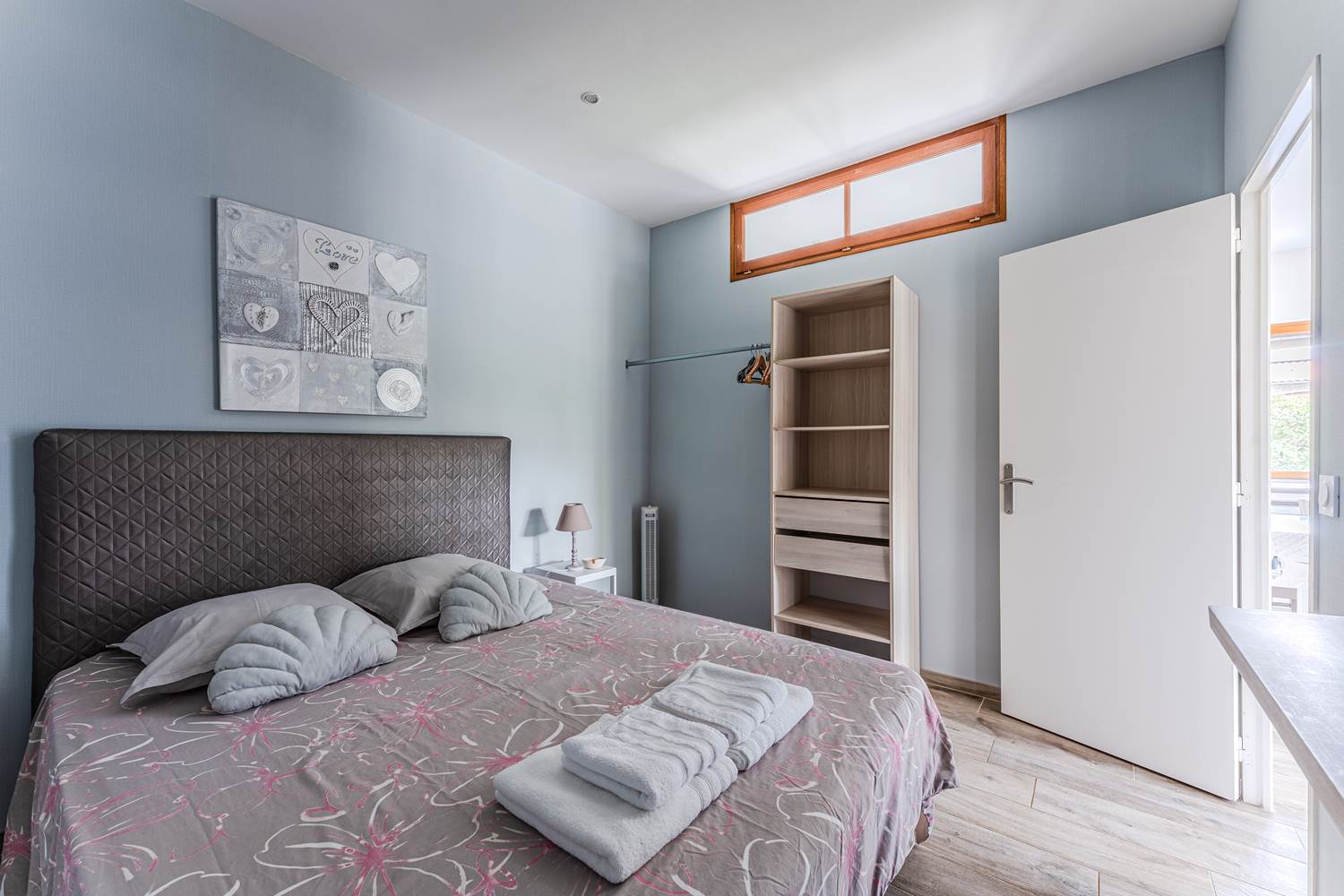 Chambre 2 personnes gîte 1 climatisée