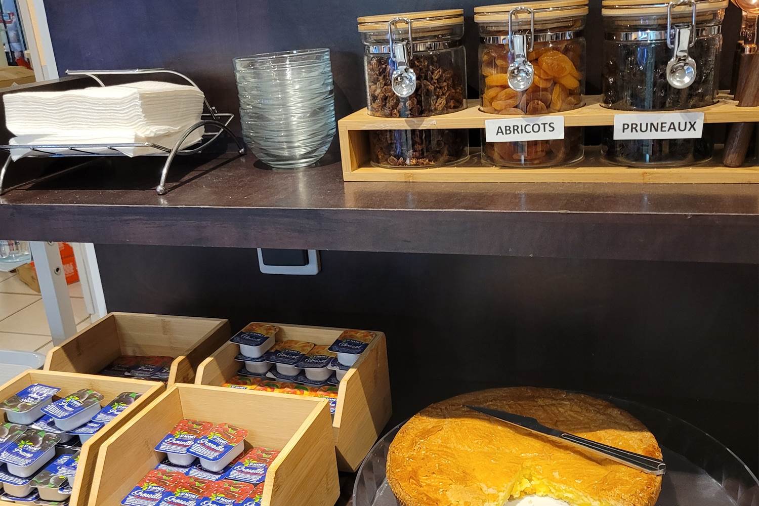 Buffet du petit déjeuner