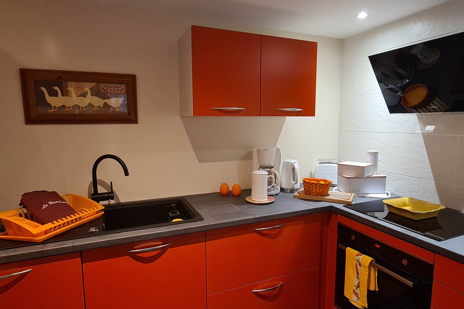 cuisine du gîte Le cerisier