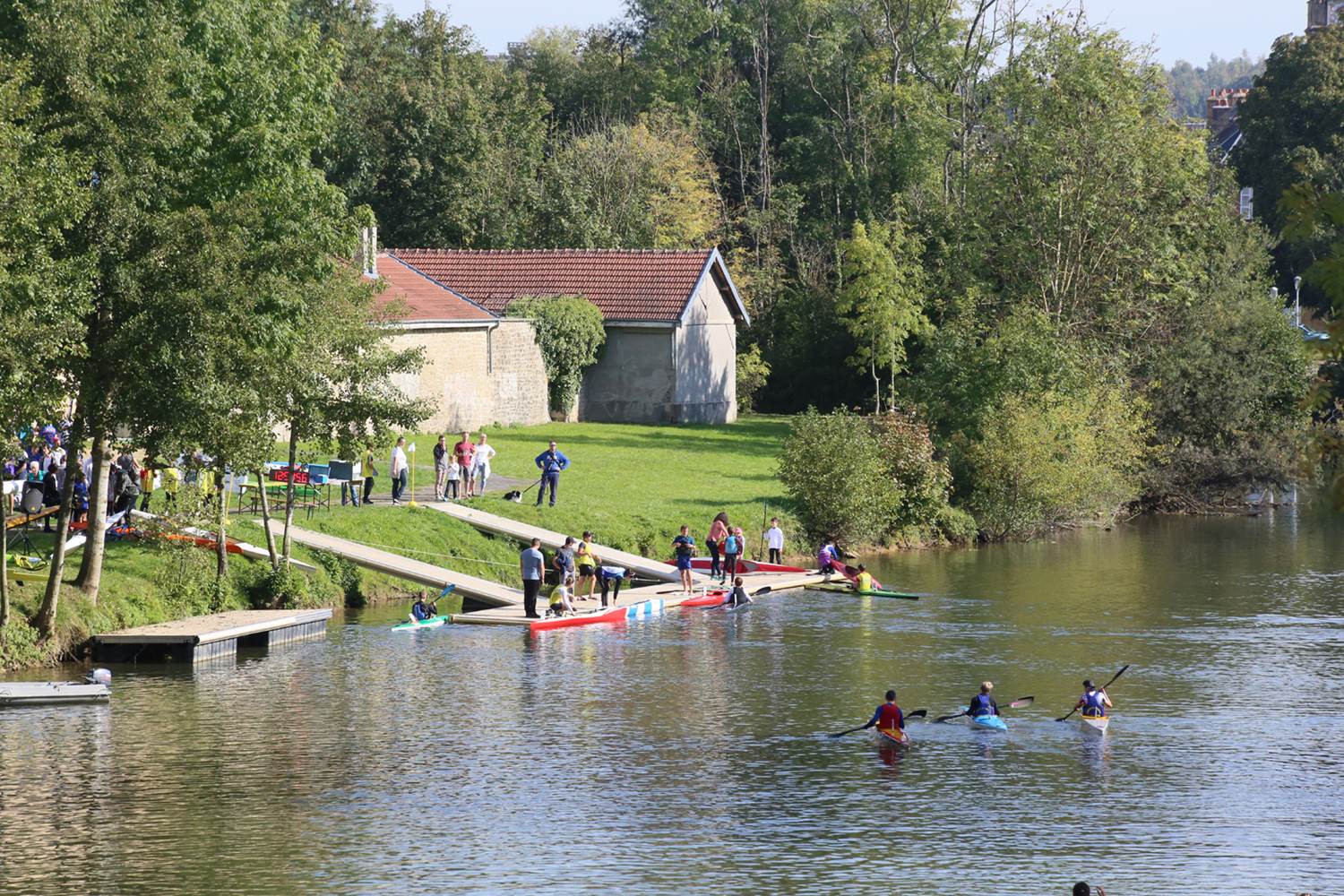 Une base nautique au coeur de la ville
