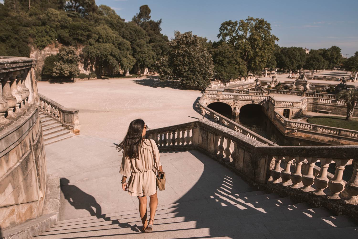 visit to Jardin de la Fontaine