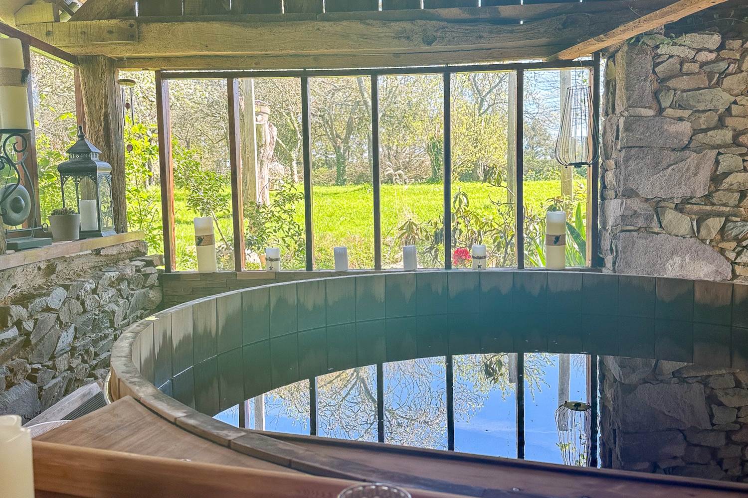 avec vue imprenable sur le parc