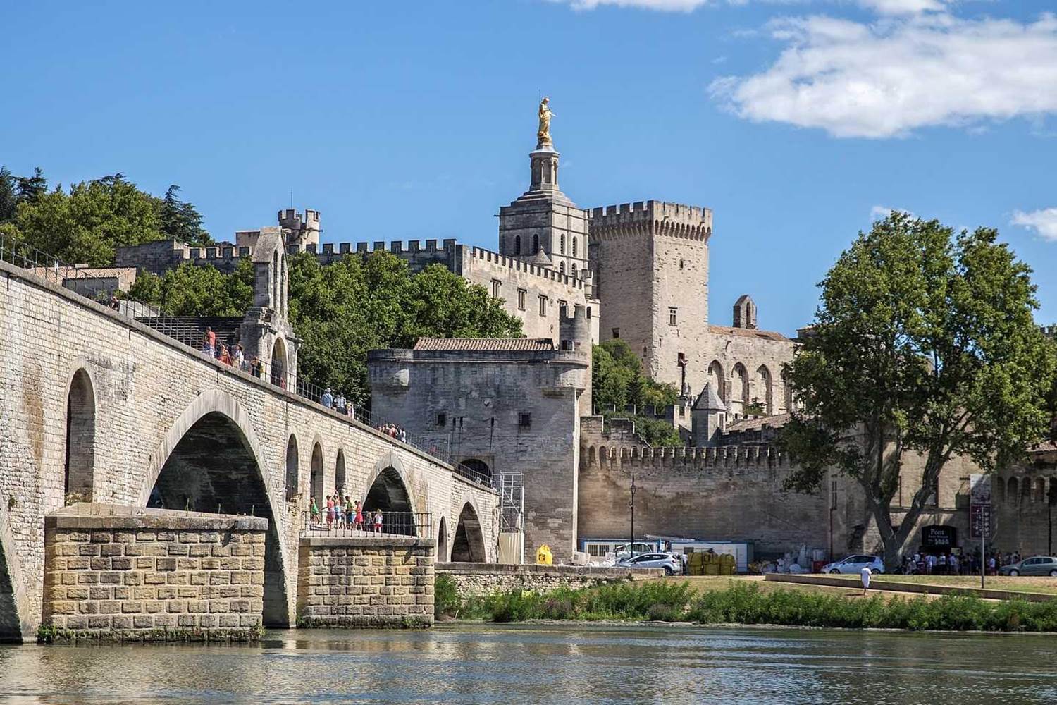 Avignon, Palais des papes, Palace of the popes, Papstpalace