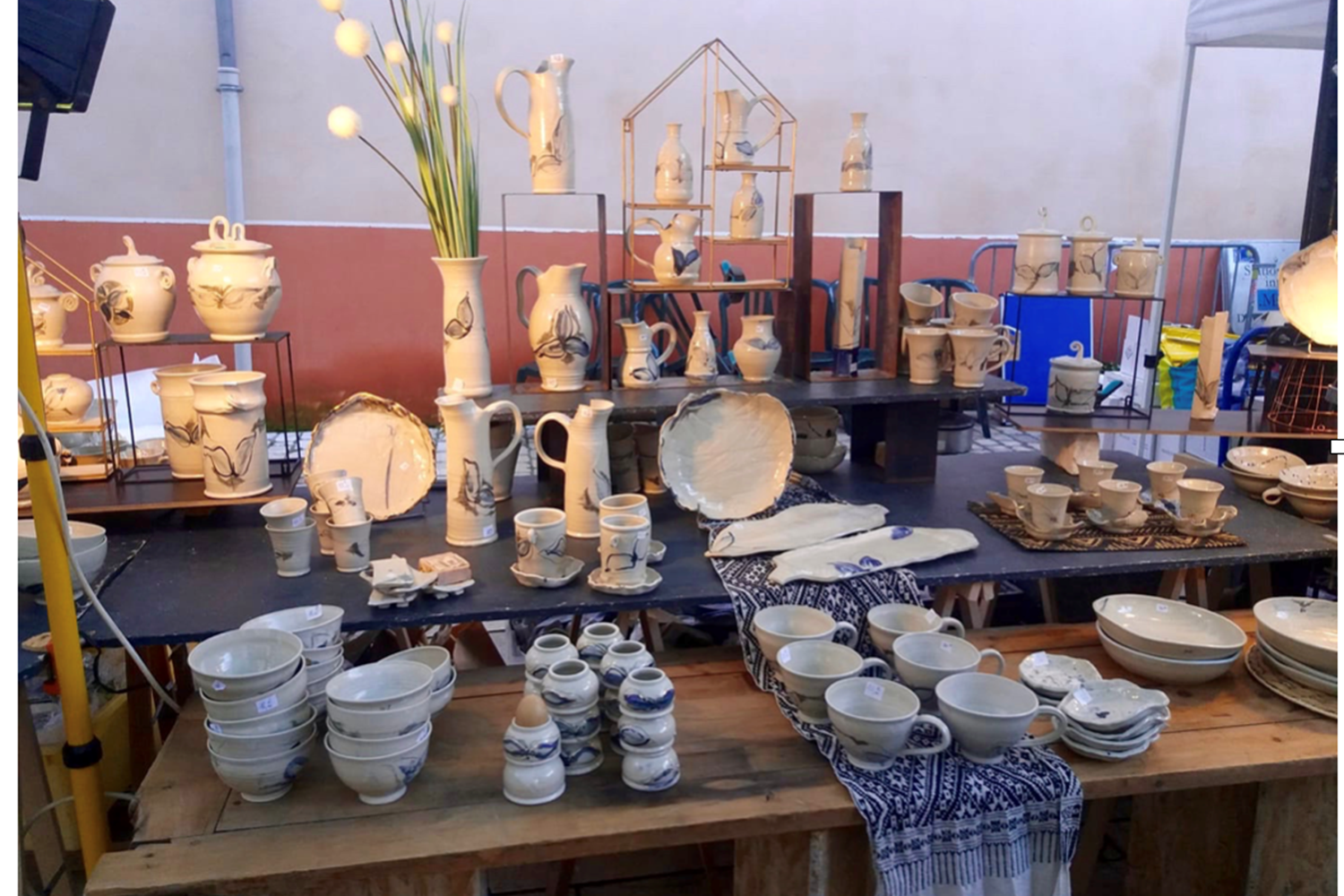 Les poteries de Muriel Baïevitch-Coutens