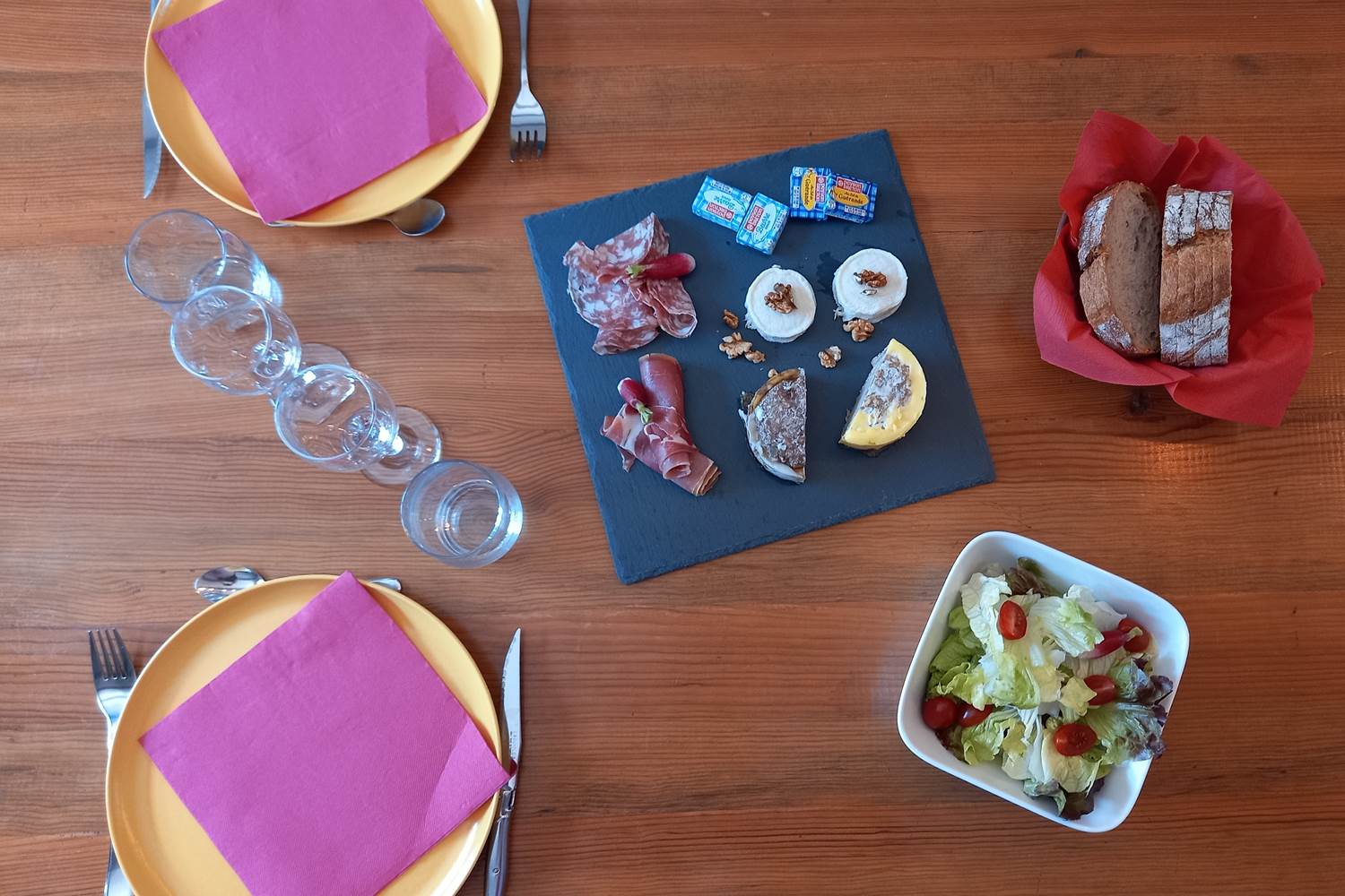 Planche de charcuterie pour 2 personnes