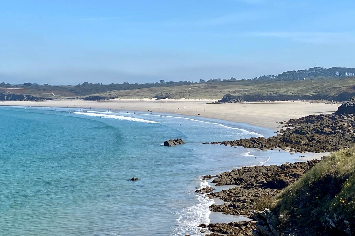 Depuis la Presqu'île de Kermorvan