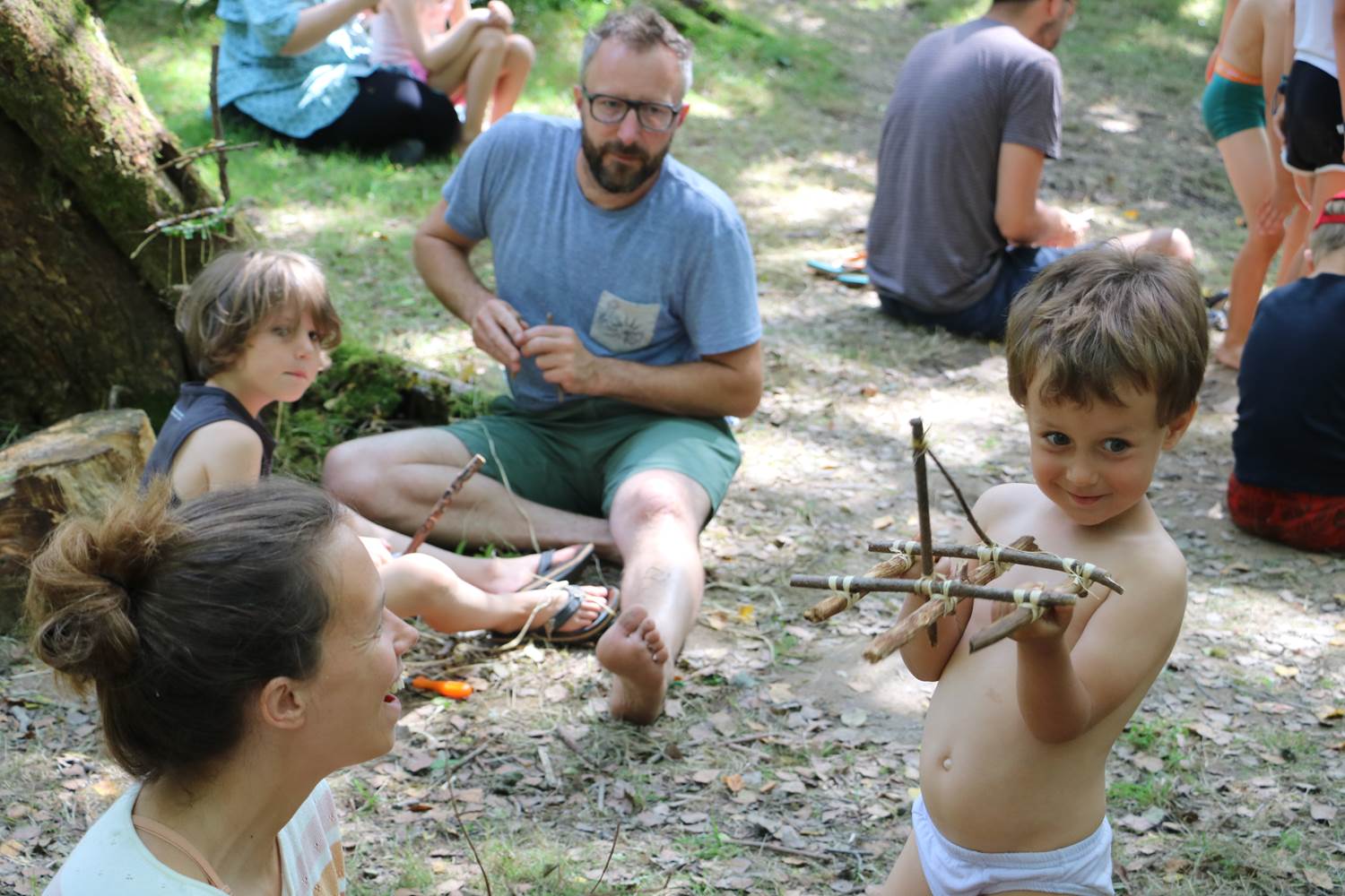 atelier créer dans les bois