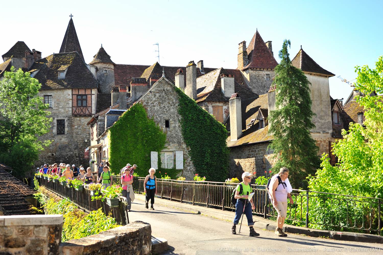 Randonnée à Carennac .