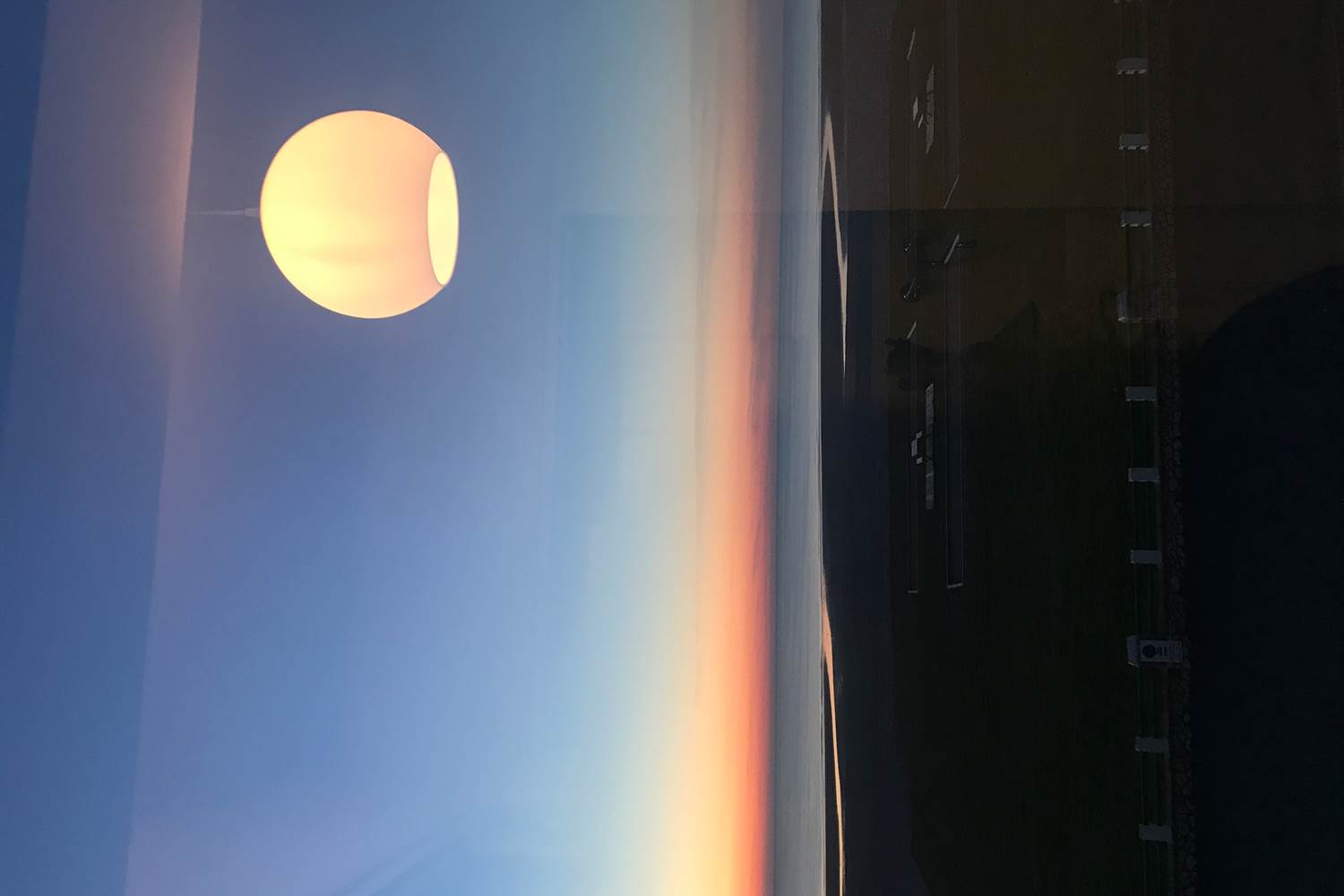 vue de la cuisine la nuit