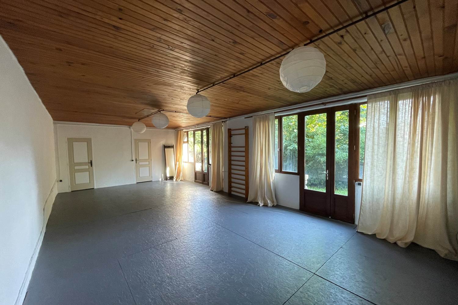 Salle de fitness/yoga
