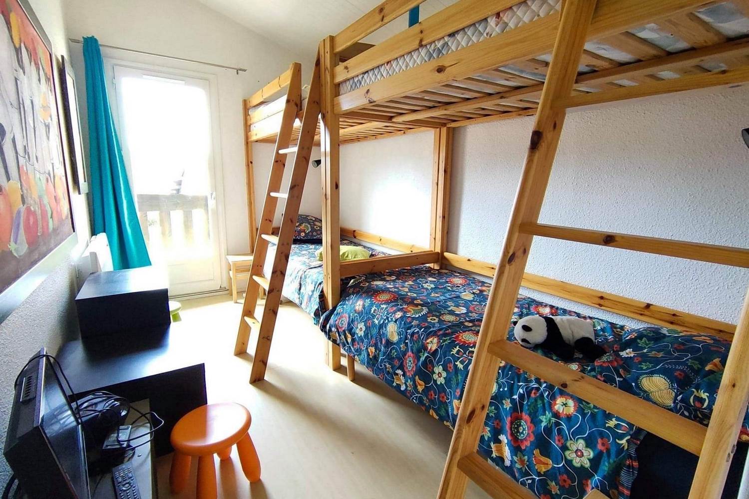 La chambre 4 lits simples