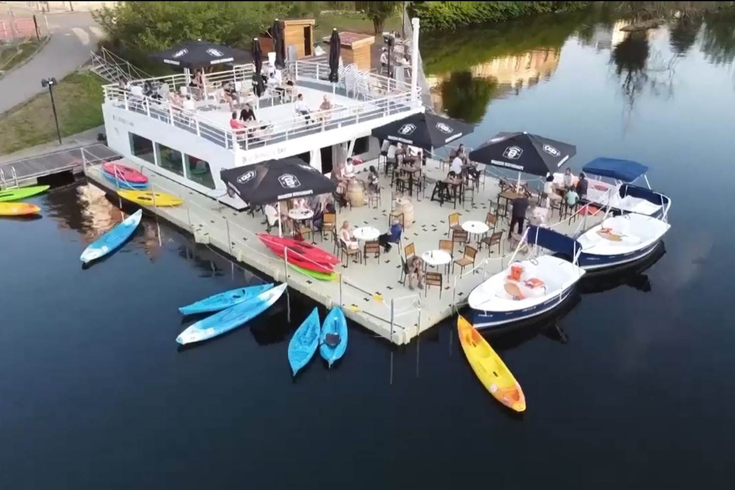 Les Capitaineries vues du ciel