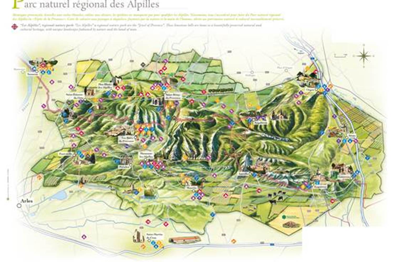 carte-massif-Alpilles-Provence
