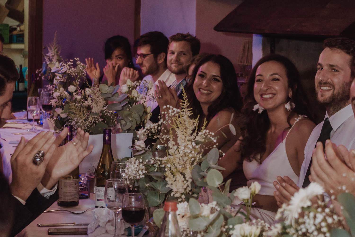 La table des mariés