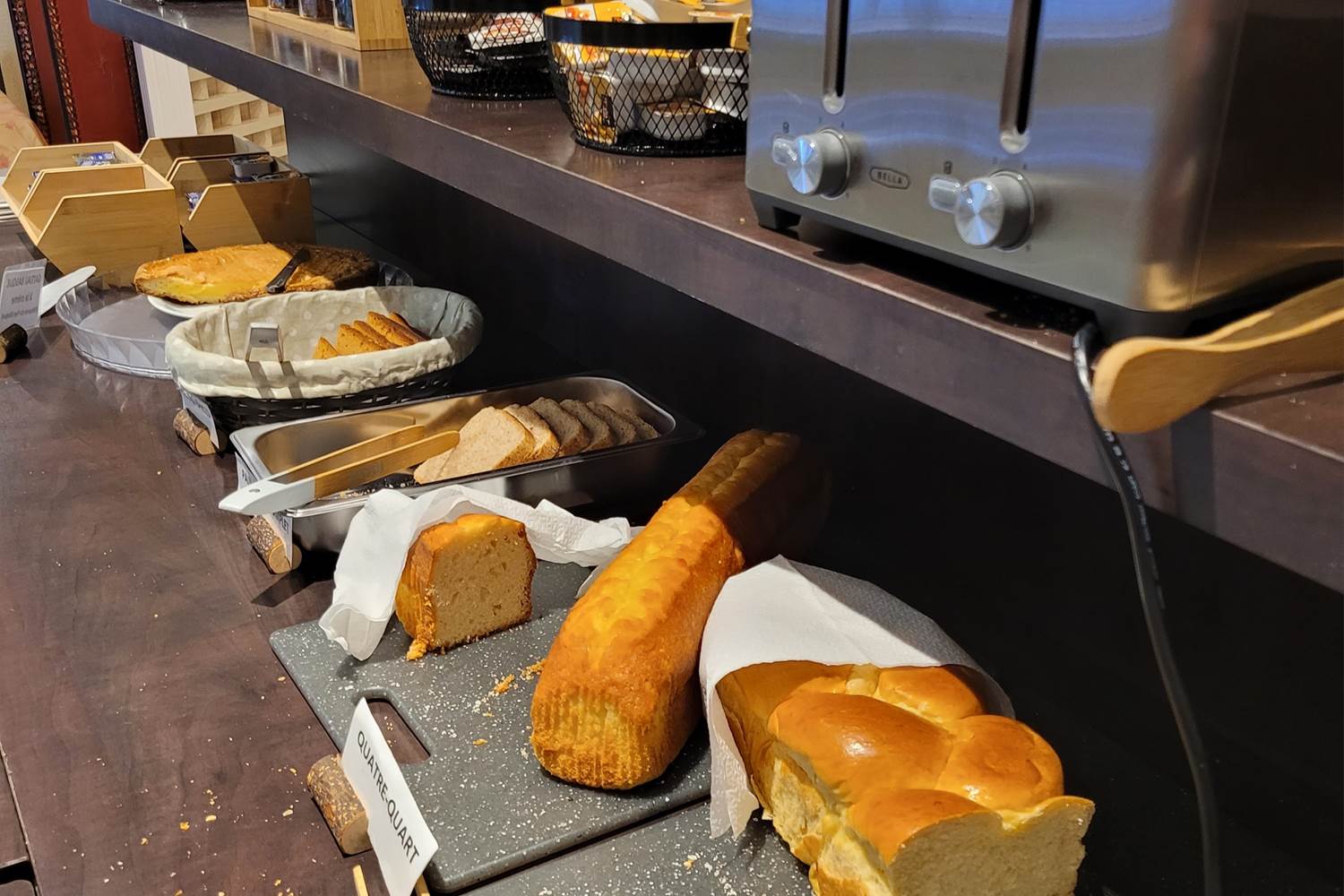 Buffet petit déjeuner