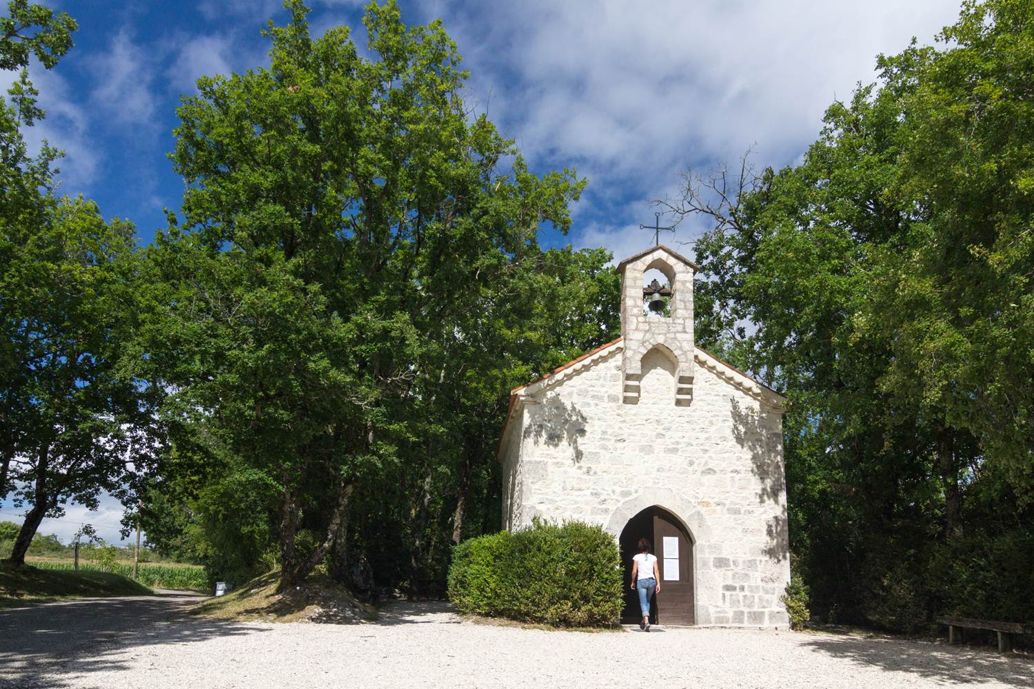 Chapelle St-Jean de Froid à Lascabanes © Lot Tourisme - C