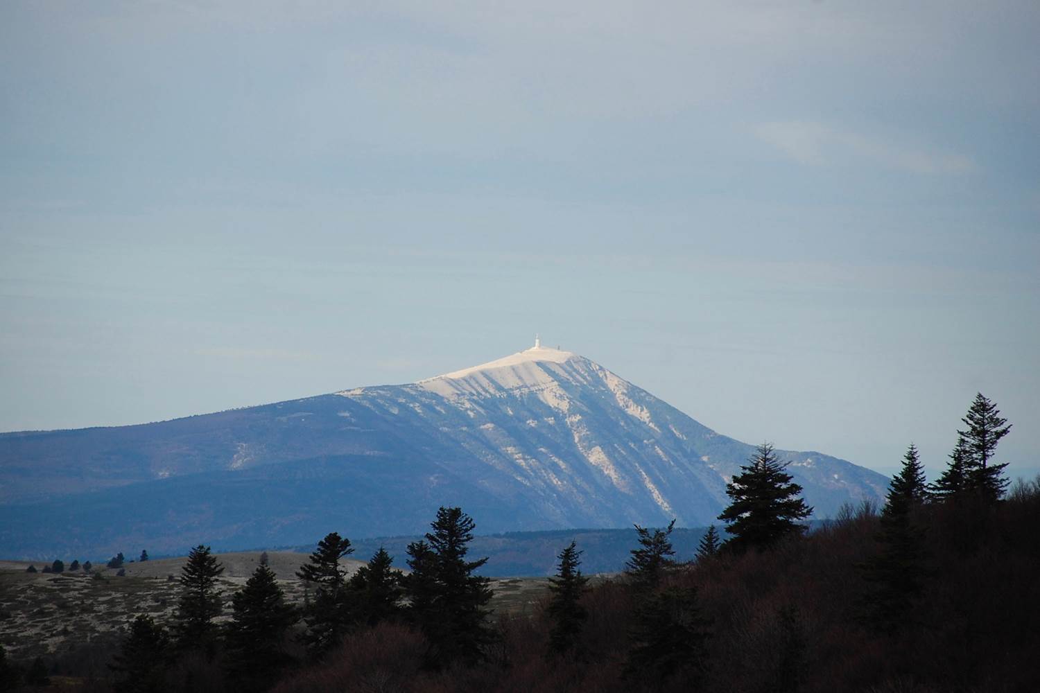 Vue sur le Mont Ventoux