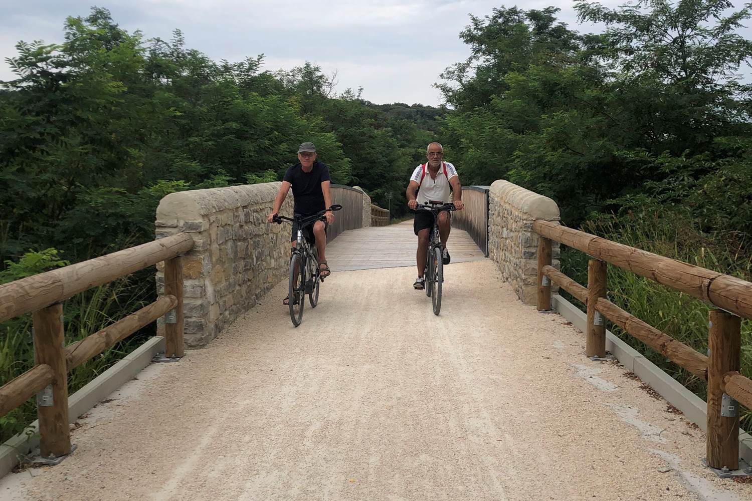 Les Mazets du Rouret - balade à vélo zone verte