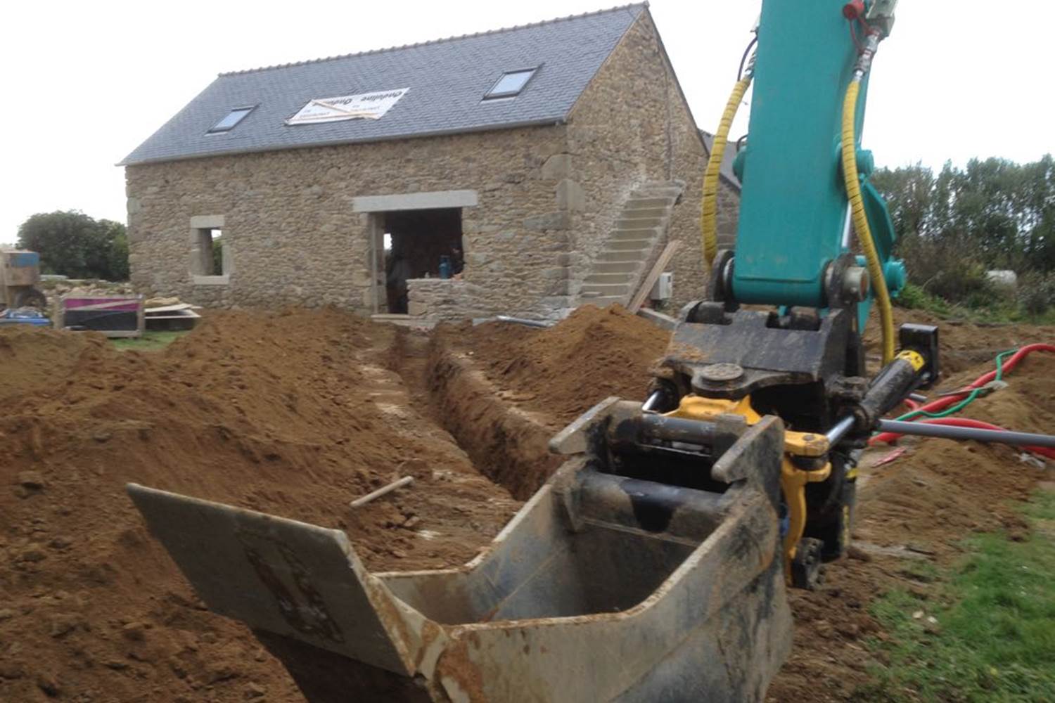 Grange en rénovation