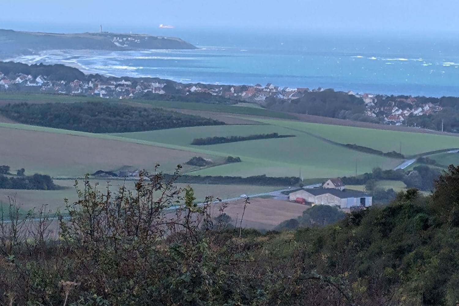 Vue sur le Cap Gris Nez