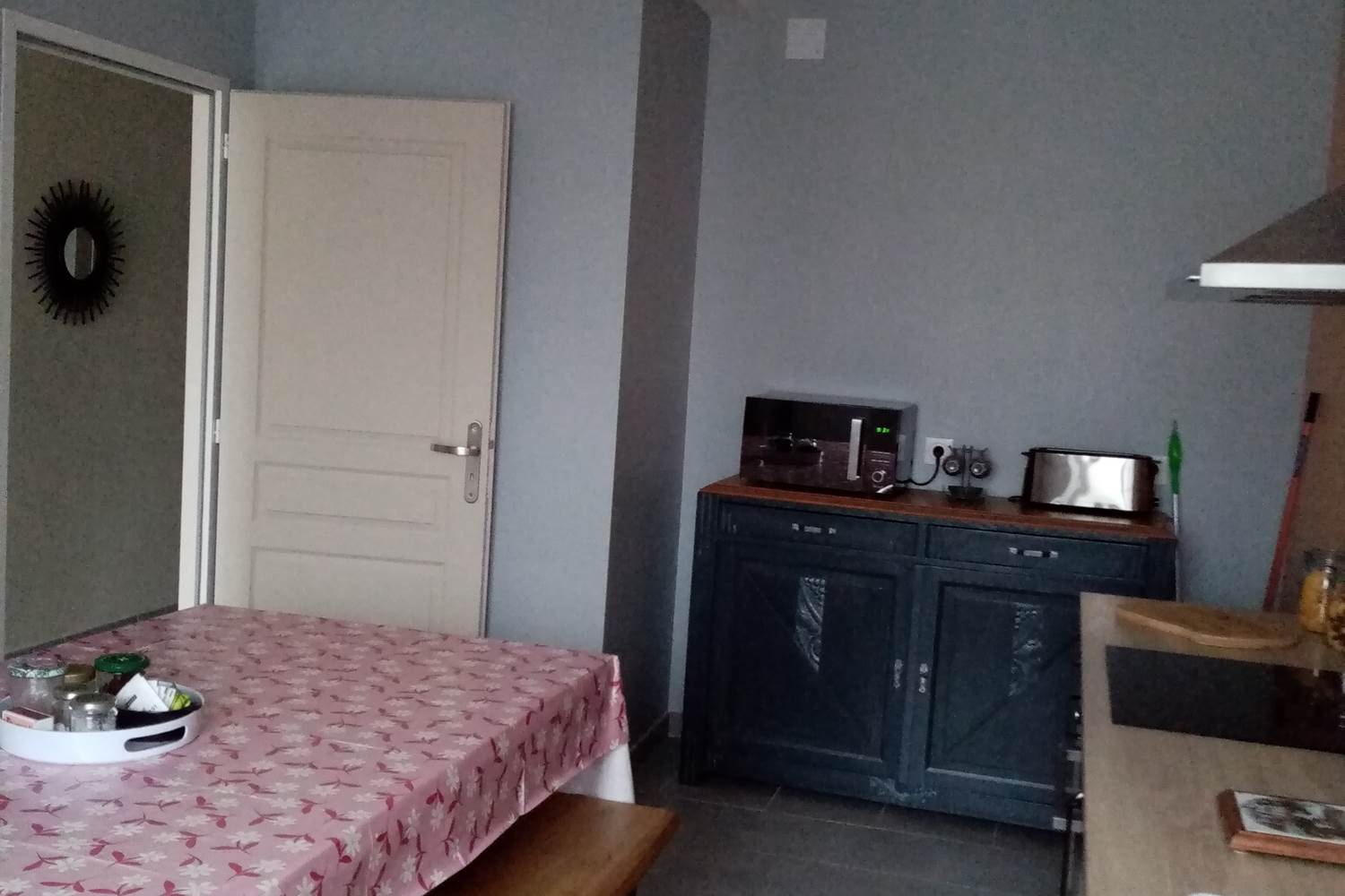 cuisine du bas gîte