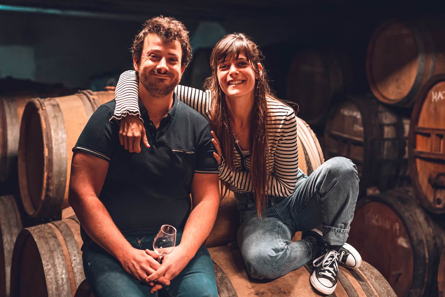 Clémentine et Bastien Baud, co-gérants