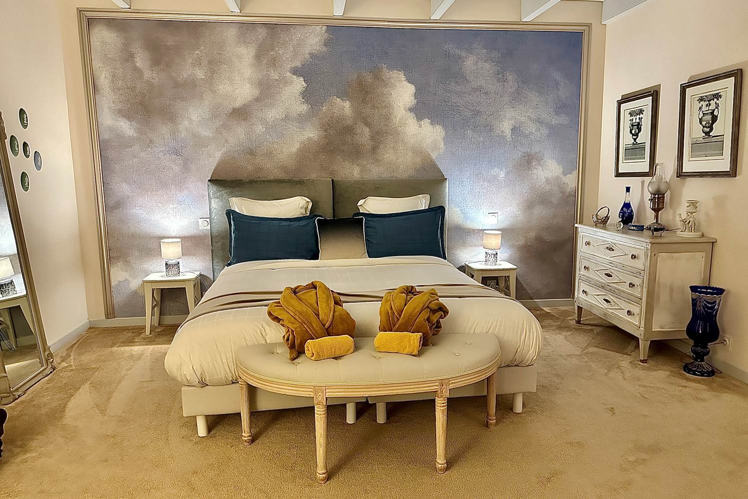 1 nuitée dans une chambre de charme aux tonalités chaleureuses et cosy