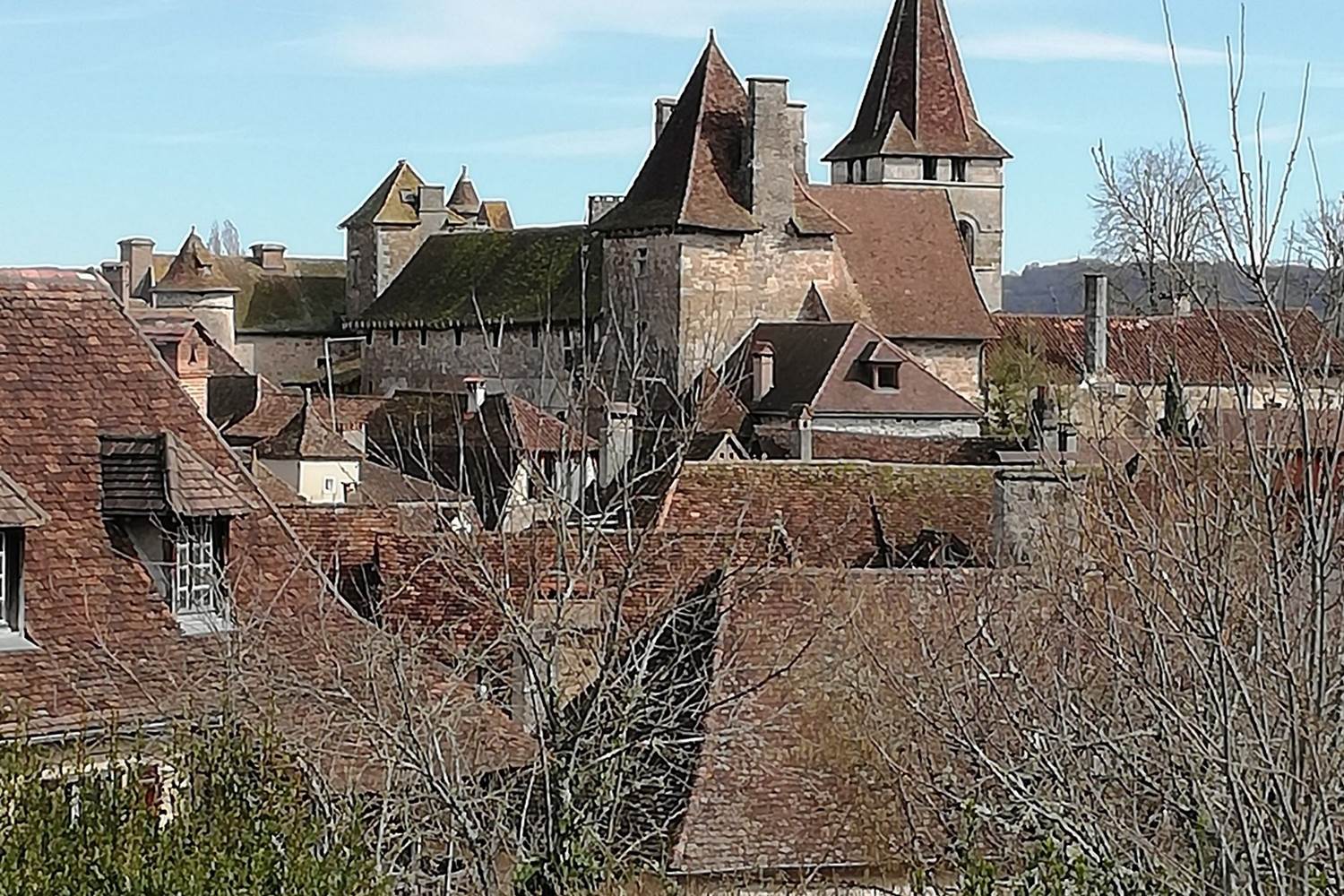 Soleil à Carennac.