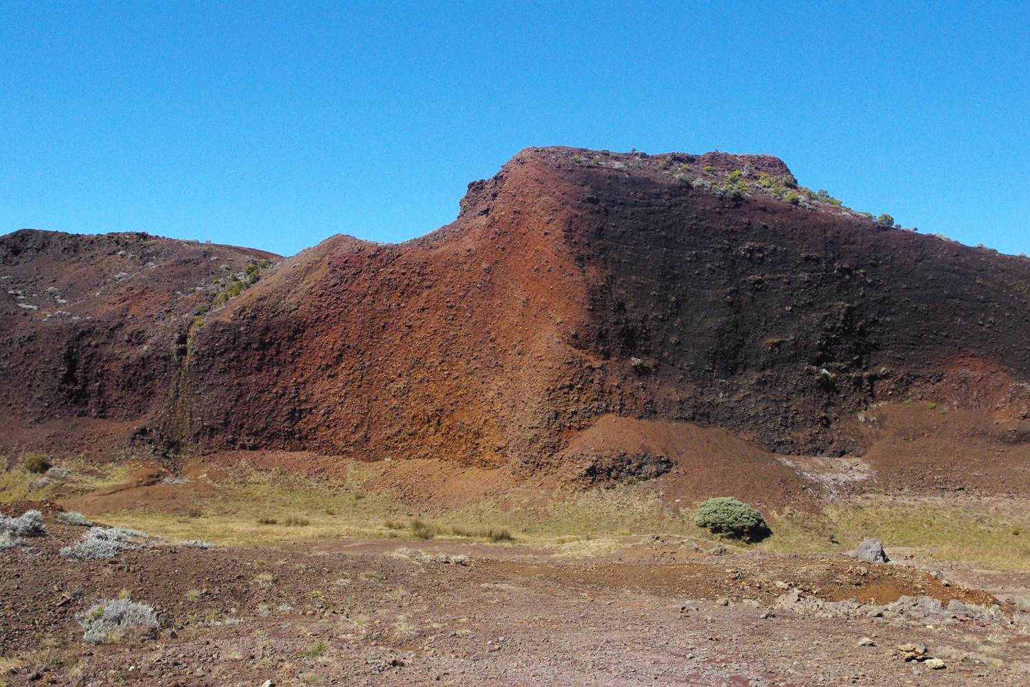 Sur la route de la Fournaise