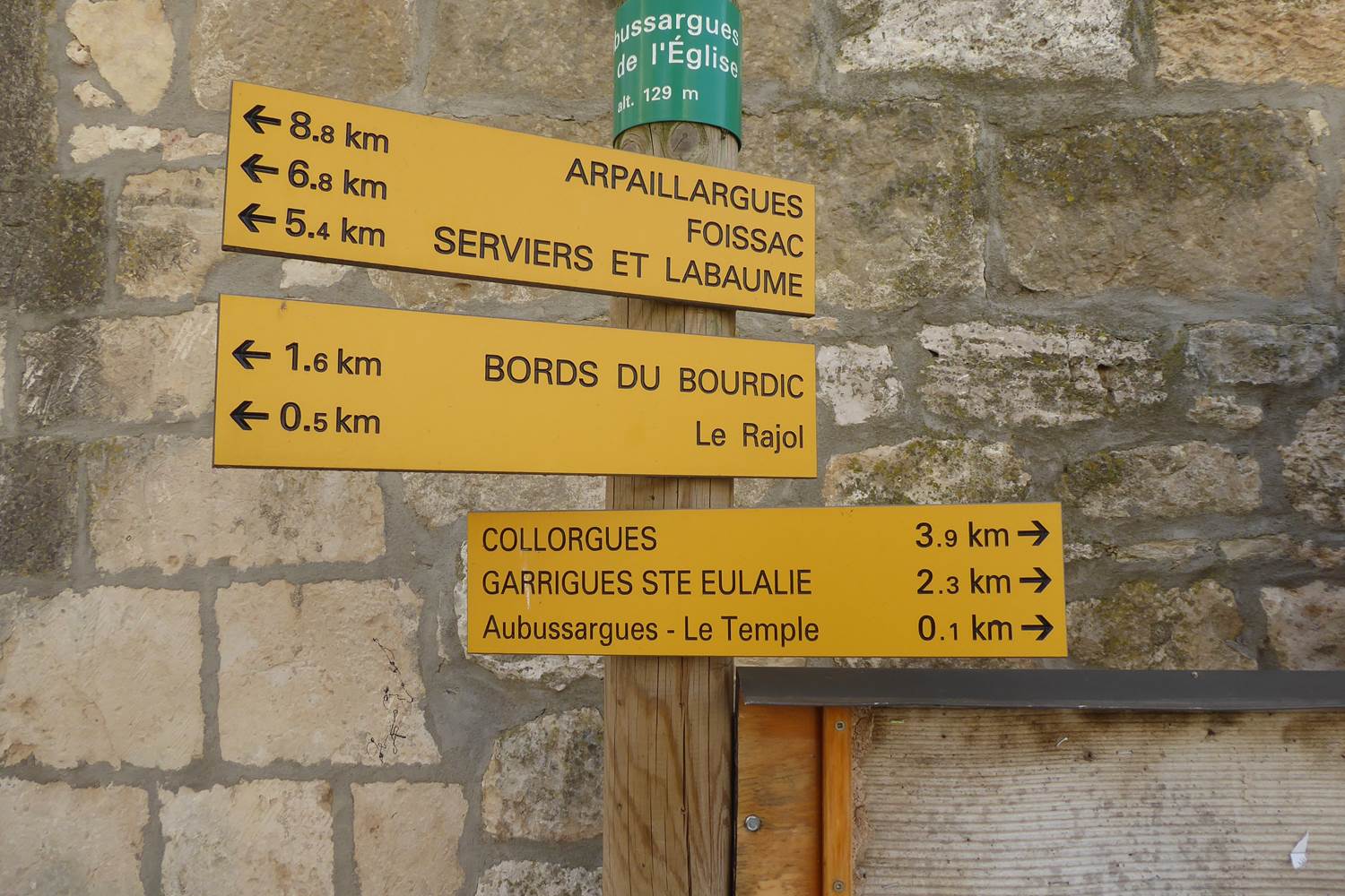 sentiers de randonnee balises