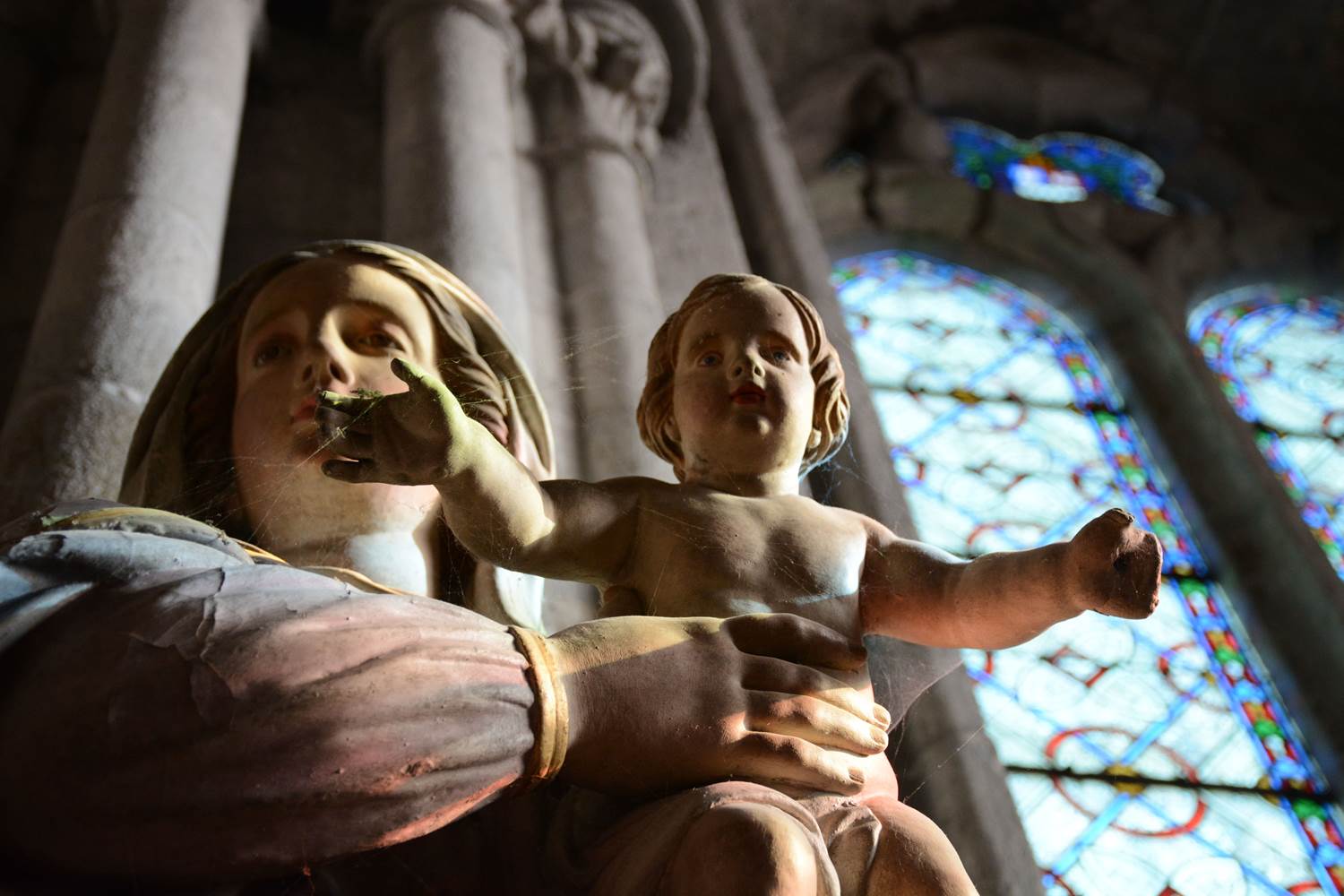 La vierge et son enfant