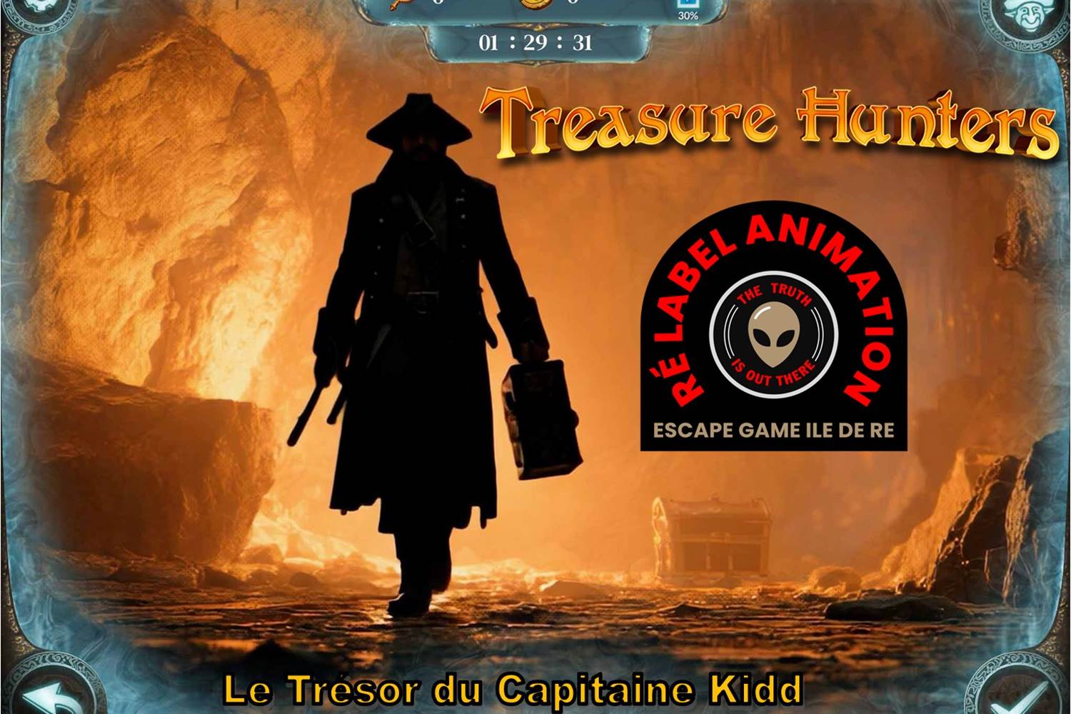 Escape game chasseur de tresor
