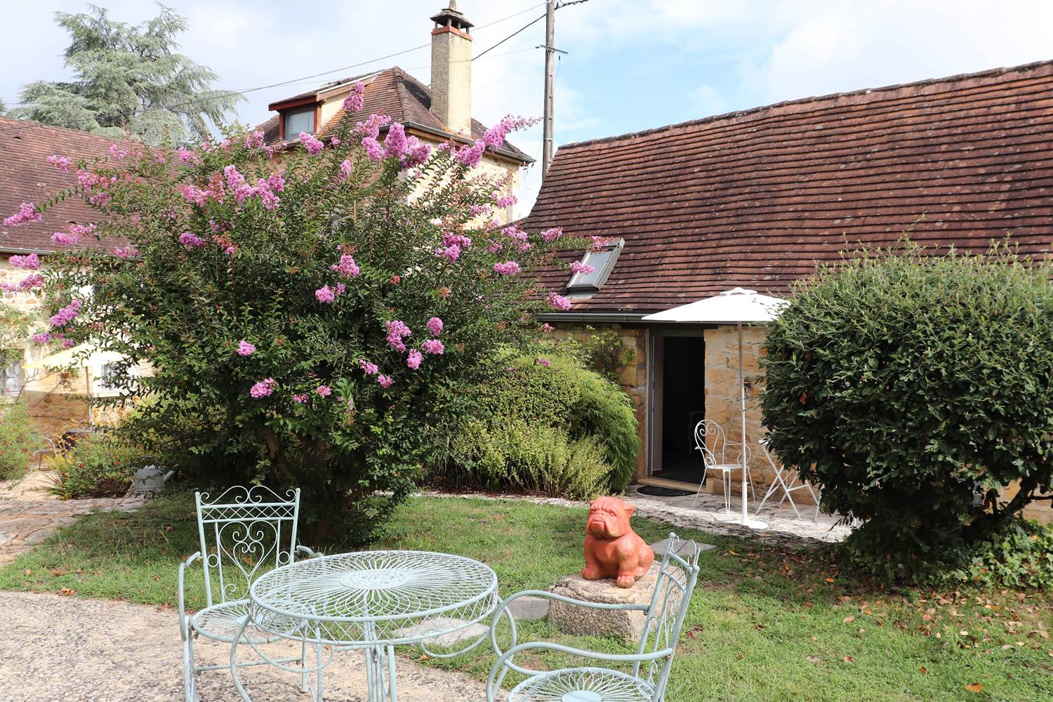 Les Charmes de Sarlat - Chambre d'hôte Sarlat - Facade maison - Chambre Cèdre