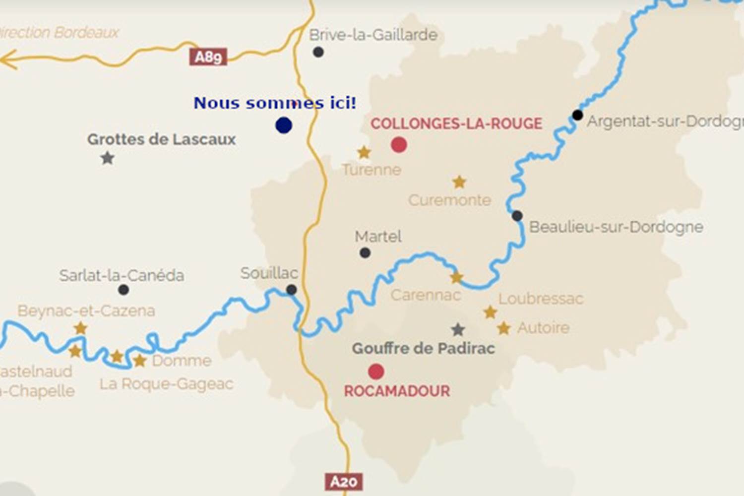 A la frontière du Lot et de la Dordogne