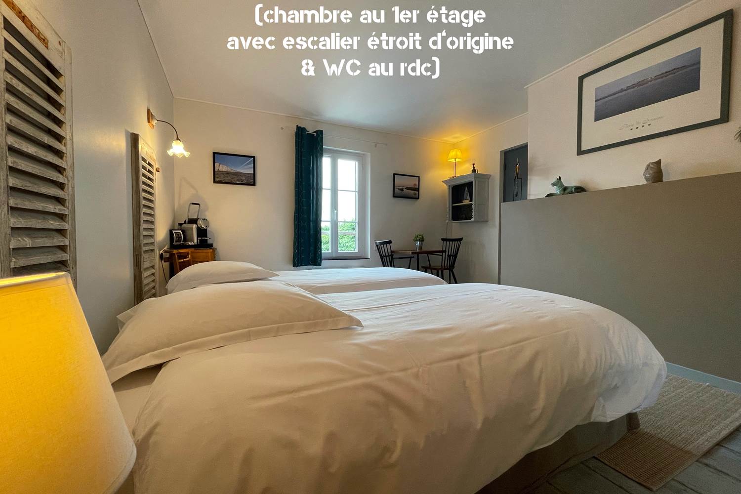 © Au Presbytère de Saigneville - Pieter, la chambre du curé